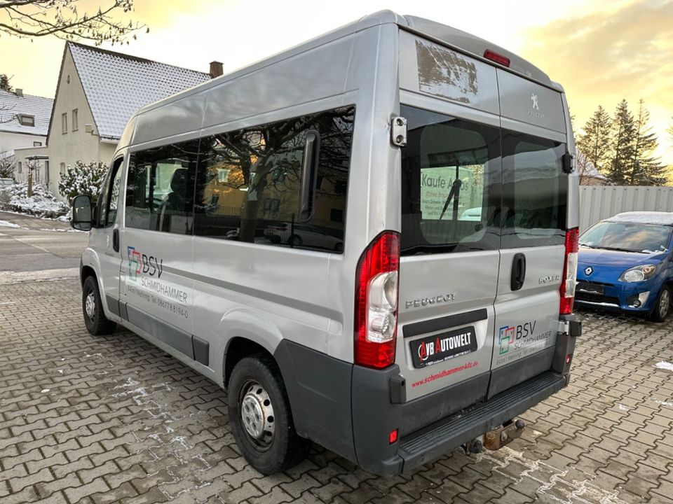 Peugeot Boxer L2H2 Luxus 9 SITZE KLIMA 131 PS EURO-5 Tüv in Mühldorf a.Inn