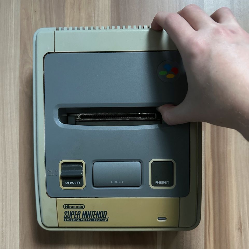 7 SNES Spiele plus Konsole ohne OVP in Pforzheim