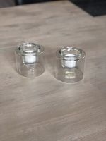 Kerzenhalter Teelichthalter Glas 2 Stück Nordrhein-Westfalen - Stemwede Vorschau