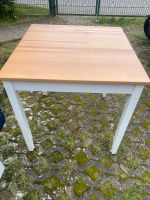 Ikea Lerhamn Tisch Esstisch Holz Vintage weiß Echtholz Sehr gut Mecklenburg-Vorpommern - Gützkow Vorschau