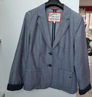 Blazer, S.Oliver, Gr. 38, Jotex blau-weiß, einreihig, Kragen Westerwaldkreis - Horbach Vorschau