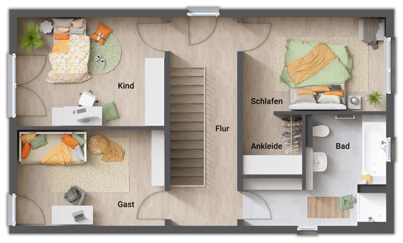 stadtnah und bezahlbar im eigenen Haus wohnen in Queis