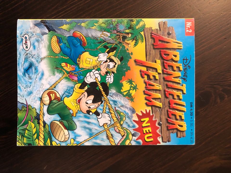 10 Hefte Disney Abenteuer Team Donald Duck 1995/96 in Düsseldorf