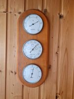 Barometer/ Wetterstation auf Holz Mecklenburg-Vorpommern - Greifswald Vorschau