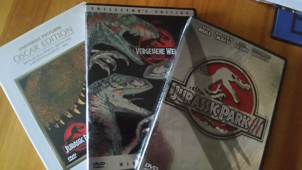 hier die Trilogie von Jurassic Park zum Kauf an. in Paderborn