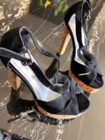 High Heels, Stöckelschuhe, Jugendweihe, Ausgehschuh, Schwarz samt Dresden - Klotzsche Vorschau