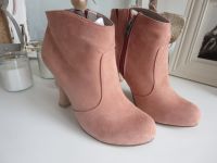 TAMARIS ANKLE BOOT*STIEFELETTE*SCHUHE*WILDLEDER*GR.38*ROSA Düsseldorf - Unterbach Vorschau