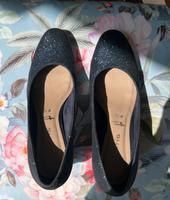 Tamaris Glitzerpumps blau Größe 41 Bayern - Nandlstadt Vorschau