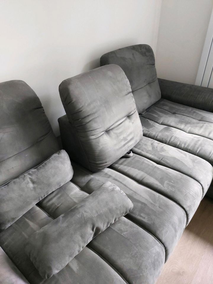 Couch Sofa Eckcouch  280×190cm grau in Saarbrücken