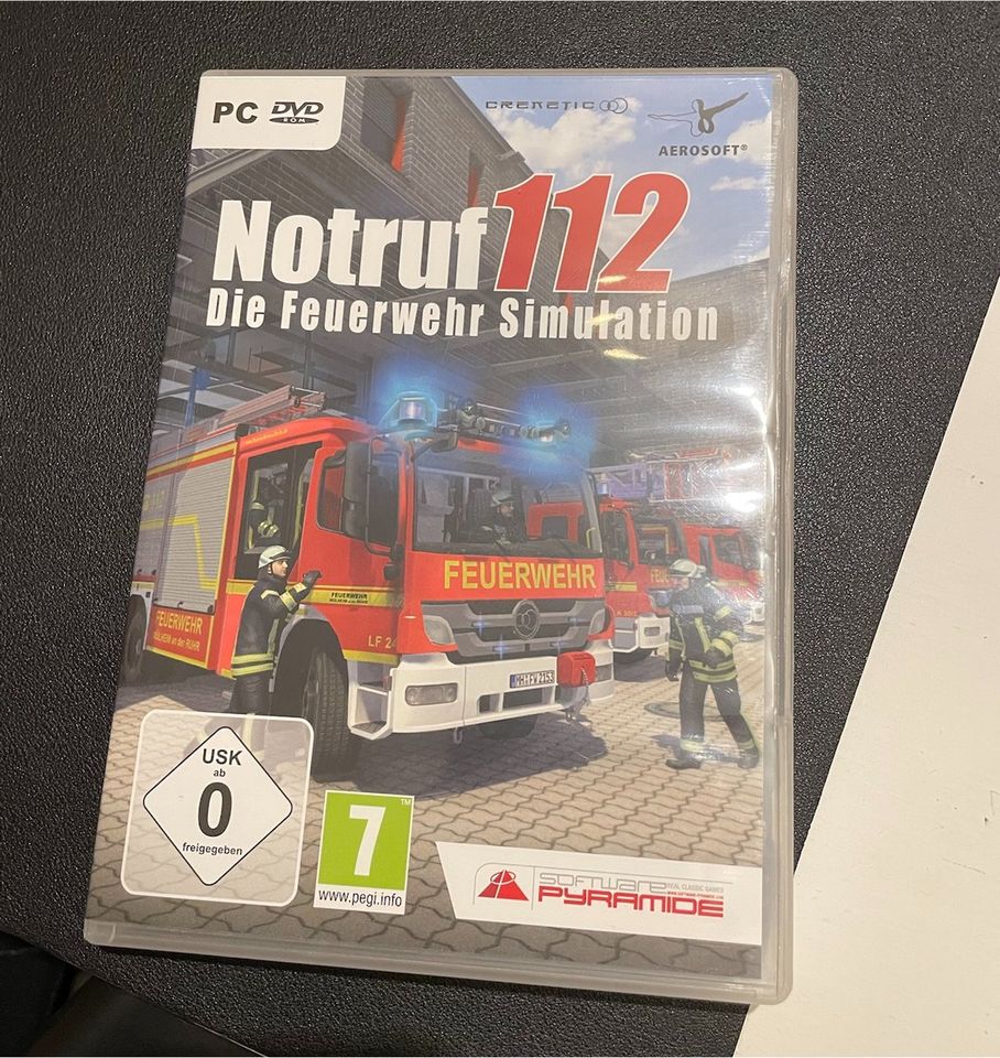 Notruf 112 „Die Feuerwehr Simulation“Feuerwehr Simulator PC-Spiel in Hessen  - Hessisch Lichtenau | PC Spiele gebraucht kaufen | eBay Kleinanzeigen ist  jetzt Kleinanzeigen