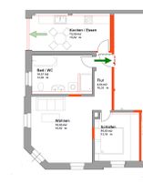 Neue EG Zwei Raum Wohnung in Schmölln Thüringen - Schmoelln Vorschau