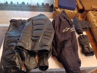 2 Motorrad- Jacken, Lederhose, Gummihose, Handschuhe Bayern - Otzing Vorschau