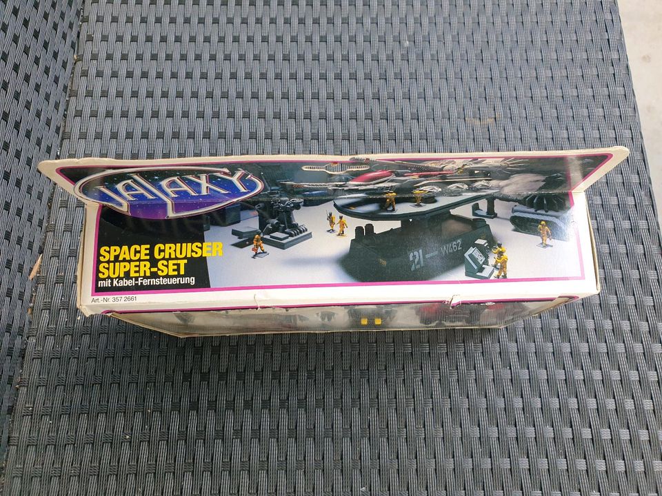 Vintage Simba Galaxy Space Cruiser Super Set 1982 ungespielt OVP in Essen