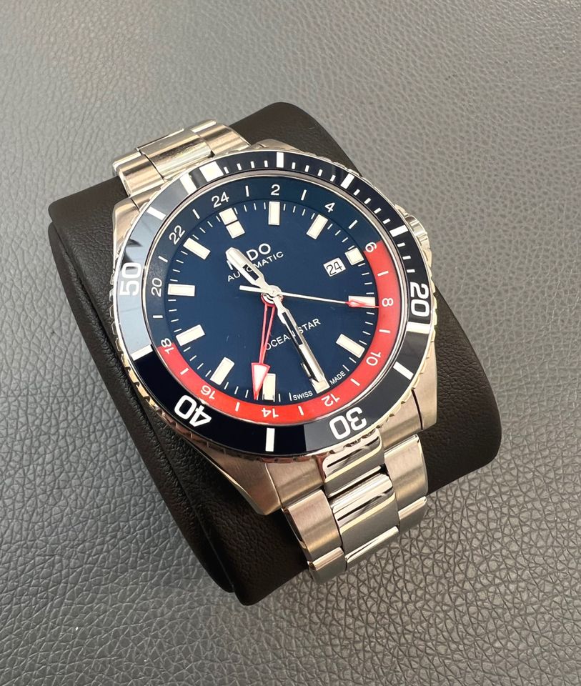 Mido Ocean Star GMT 44mm  Uhren Set incl Wechselarmbänder in Saarbrücken