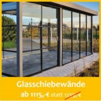 SALE2024 Glasschiebewand 10 Panorama Schiebetür für Terrassendach Lübeck - Innenstadt Vorschau