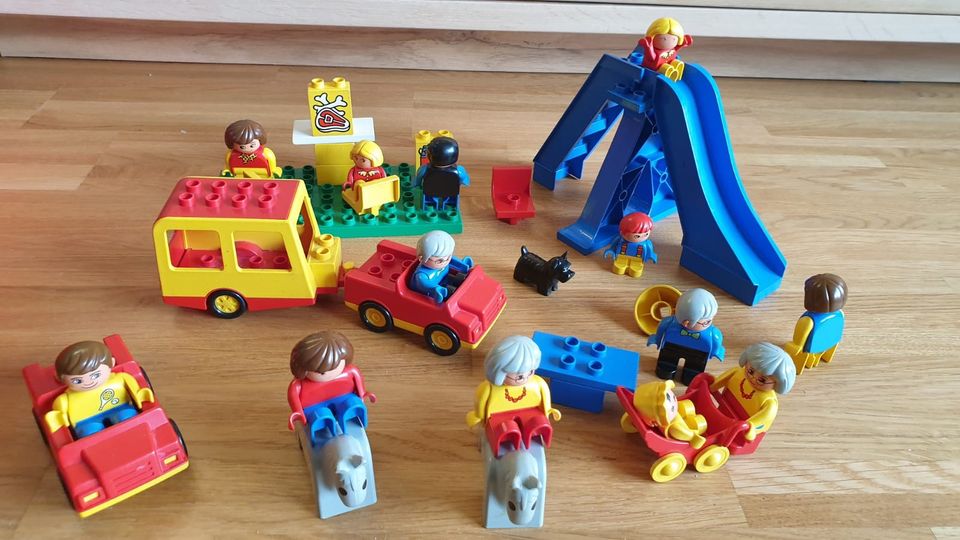 Lego Duplo Spielplatz / Campingplatz Set 80er Jahre in Schöneck