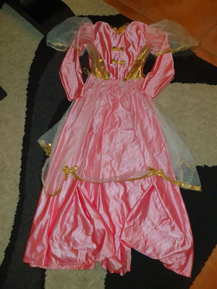 Prinzessin Kleid Gr. 140 Verkleidung Fasching Kostüm in Bredstedt