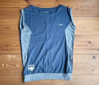 Wie neu! Cooles Klettershirt Sportshirt graublau von Nihil Gr S Brandenburg - Zossen Vorschau