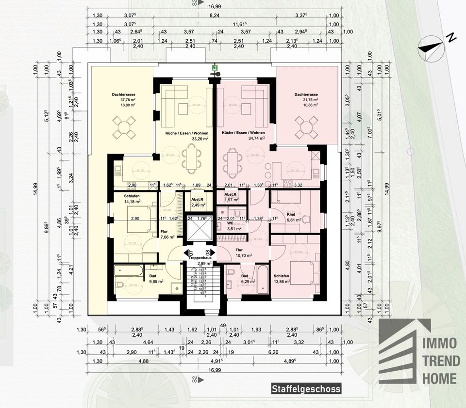 3 Zimmer Wohnung - NEUBAU in Ibbenbüren in Ibbenbüren