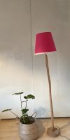 Stehlampe Stehleuchte Treibholz Holz pink Schirm Lampe kein Ikea Bonn - Kessenich Vorschau