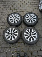 4x VW Alufelgen Monza 7x16 ET45 mit Conti Winterreifen Niedersachsen - Bockenem Vorschau