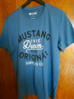 Neuwertiges herrenshirt von mustang M in blau Nordrhein-Westfalen - Langenfeld Vorschau