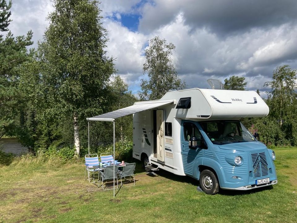 Mietkauf: Hobby 4 pers. Alkoven Wohnmobil HY Retro in Köln