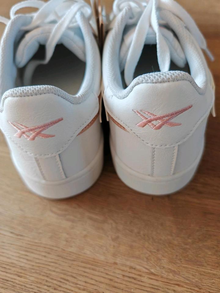 neu Asics Japans Damen weiß rosa gold Sneaker Größe 39 in Zirndorf