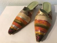 Bunte Sommersandalen von "Yessica", Gr. 38, made in Italy Berlin - Steglitz Vorschau