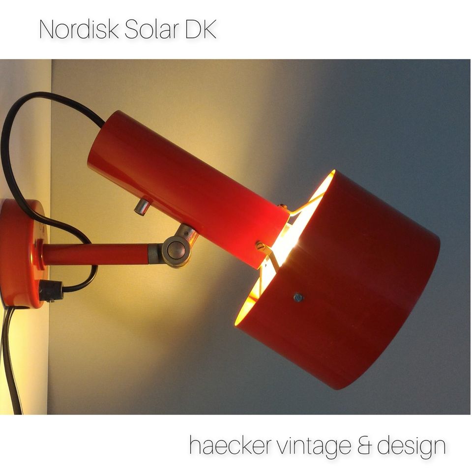 Lampe Trapez danish design Nordisk Solar zu poulsen lyfa 70er 80 in München