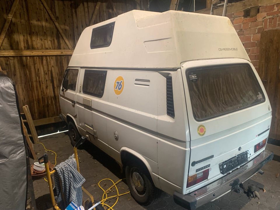 VW T3 Camper Wohnmobil zum Fit machen in Fintel