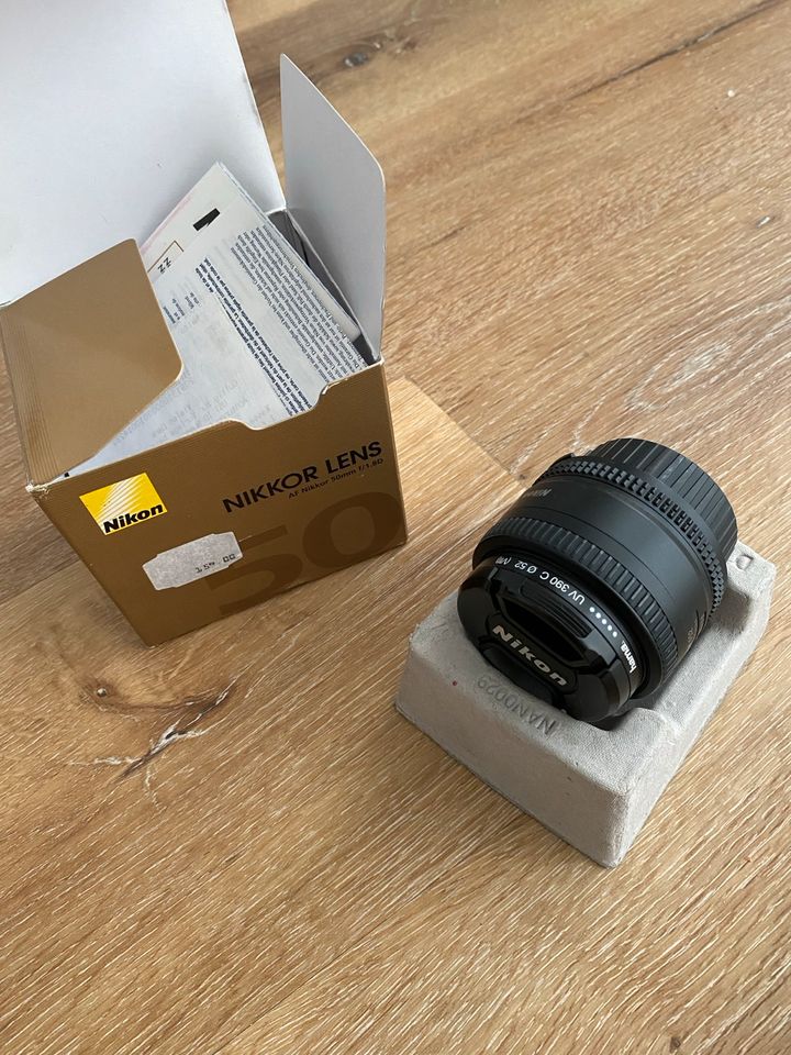 Nikon Objektiv Nikkor 50 mm in Saarbrücken