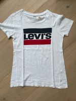 Klassisches Levi‘s T-Shirt, weiß m Logo, Damen, Gr. XS Nordrhein-Westfalen - Meerbusch Vorschau