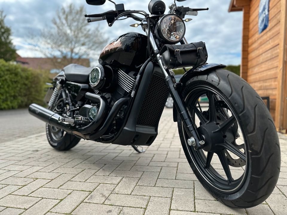 Harley Davidson Street in Blankensee