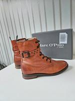 Wie Neu Marc O'Polo Stiefel Stiefeletten cognac Leder  Damen 38 Nordrhein-Westfalen - Schwerte Vorschau