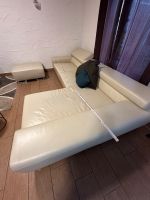 Musterring Leder Eck Couch mit Hocker Rheinland-Pfalz - Willroth Vorschau