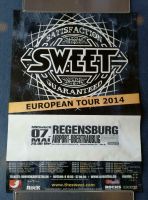 Original Sweet European Tour 2014 Konzertplakat Bayern - Sinzing Vorschau