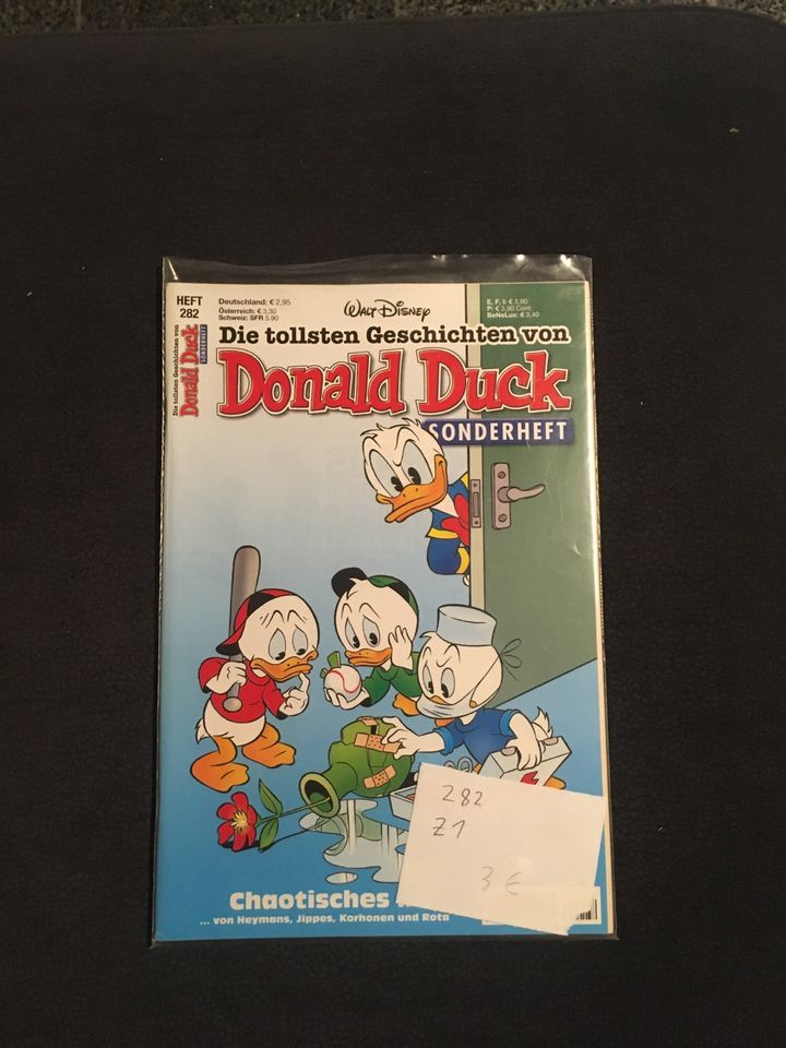 20 Donald Duck Sonderhefte von Nr 277 bis 294 in Mecklenbeck