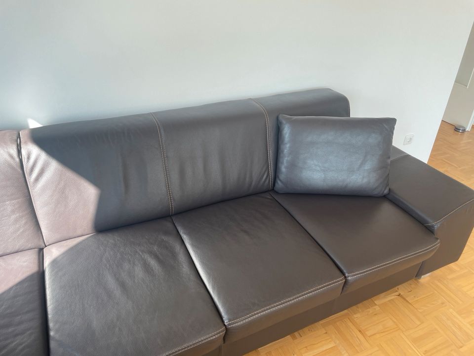 Echtledercouch Ledersofa Sofa in Regensburg