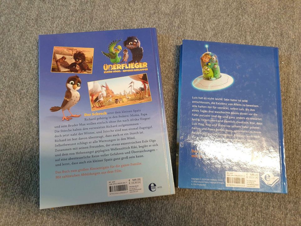 Kinderbücher Buch zum Film LUIS und die Aliens und ÜBERFLIEGER in Augsburg