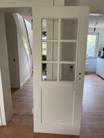 Zimmertür weiß, neu lackiert, mit Fenstern Niedersachsen - Lüchow Vorschau