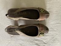 Sling Pumps Sandaletten Sling Back Gr. 38 braun S.Oliver - TOP Nordrhein-Westfalen - Bedburg Vorschau