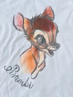 Disney Bambi Damen Shirt XS weiß T-Shirt Thüringen - Bad Köstritz   Vorschau