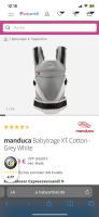 Manduca ✨✨ Babytrage XT Cotton - Grey White Hessen - Raunheim Vorschau
