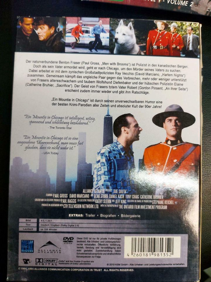 Ein Mountie in Chicago Staffel 1 Vol.1+2 DVD in Kiel