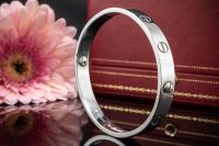 Cartier Love Armreif Armband Bracelet 750er Weißgold Größe 17 cm Nordrhein-Westfalen - Wegberg Vorschau