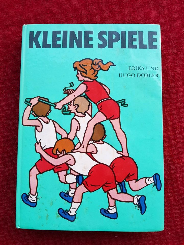 DDR Sachbuch Kindergarten Erika Hugo Döbler: Kleine Spiele in Leipzig