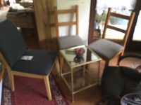 Stühle, Sessel ,Tischchen  NEU z.T. z.verschenken Bayern - Untermeitingen Vorschau