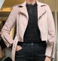 Bershka Bikerjacke in Rosé – Größe S Hessen - Bad Vilbel Vorschau