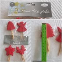 Neu Set 24x Weihnachten Cocktail-Sticks Spicker Spieße Rot Nordrhein-Westfalen - Neuss Vorschau